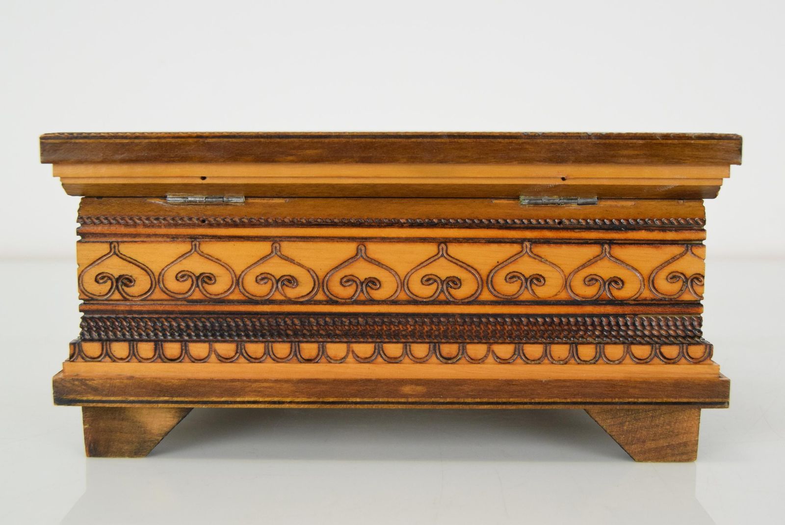 Vintage Wooden Box,Circa 1960's. photo 216.0