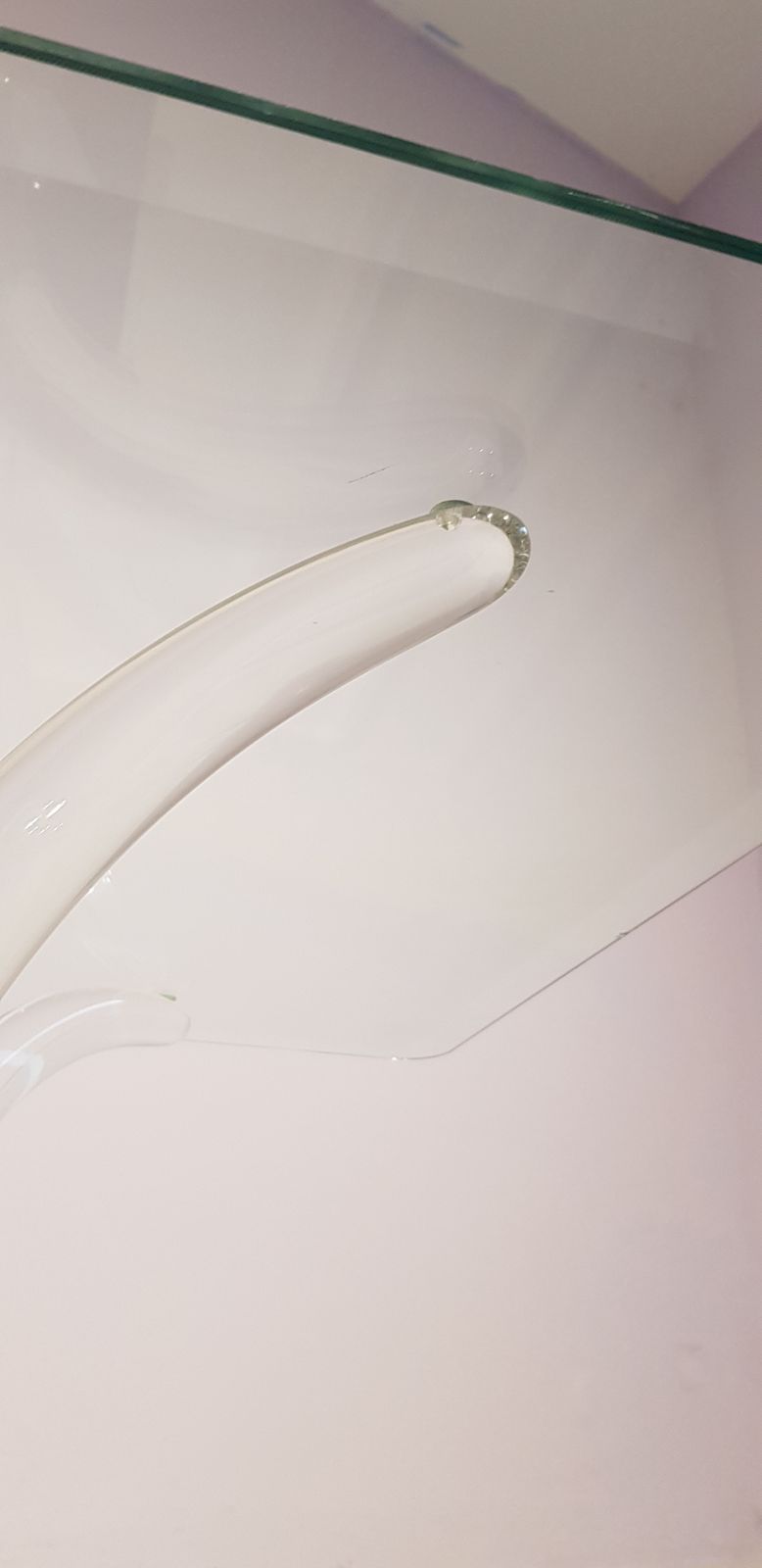 Furniture Mid Century Lucite Tusk, Brass And Glass Cocktail Tableset photo