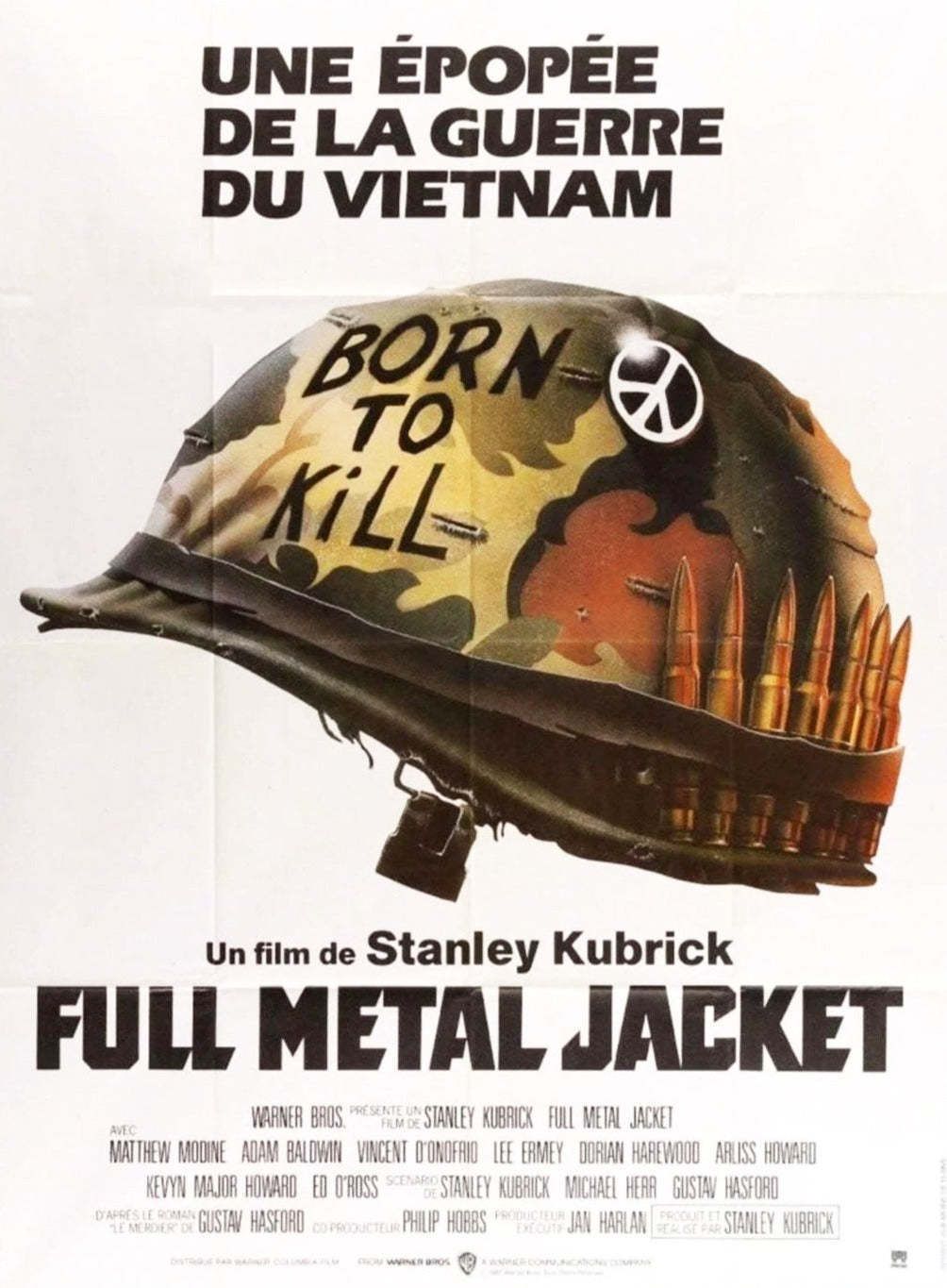Full Metal Jacket (French) Original Vintage Poster