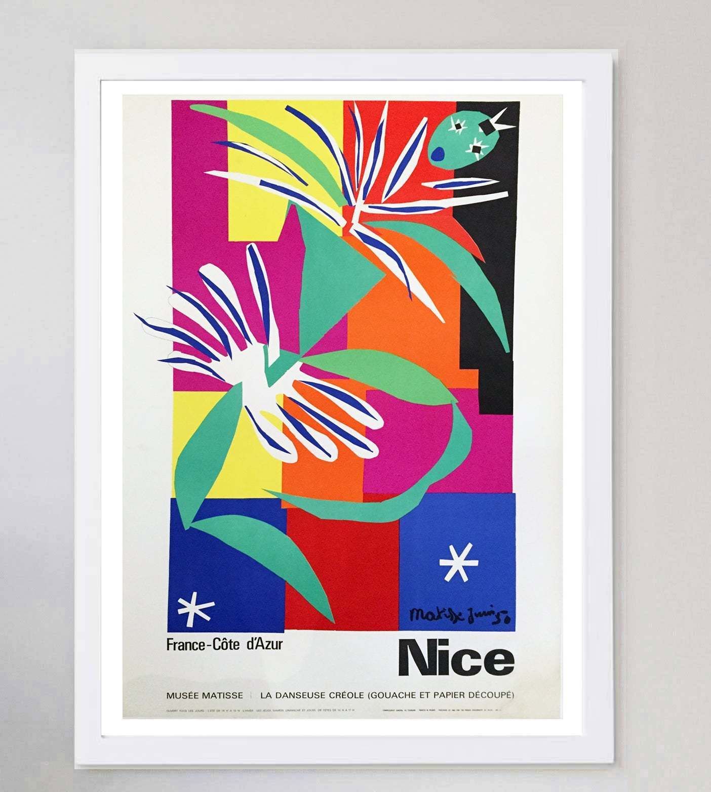 Henri Matisse   Nice The Creole Dancer, Original Vintage Poster photo for sale