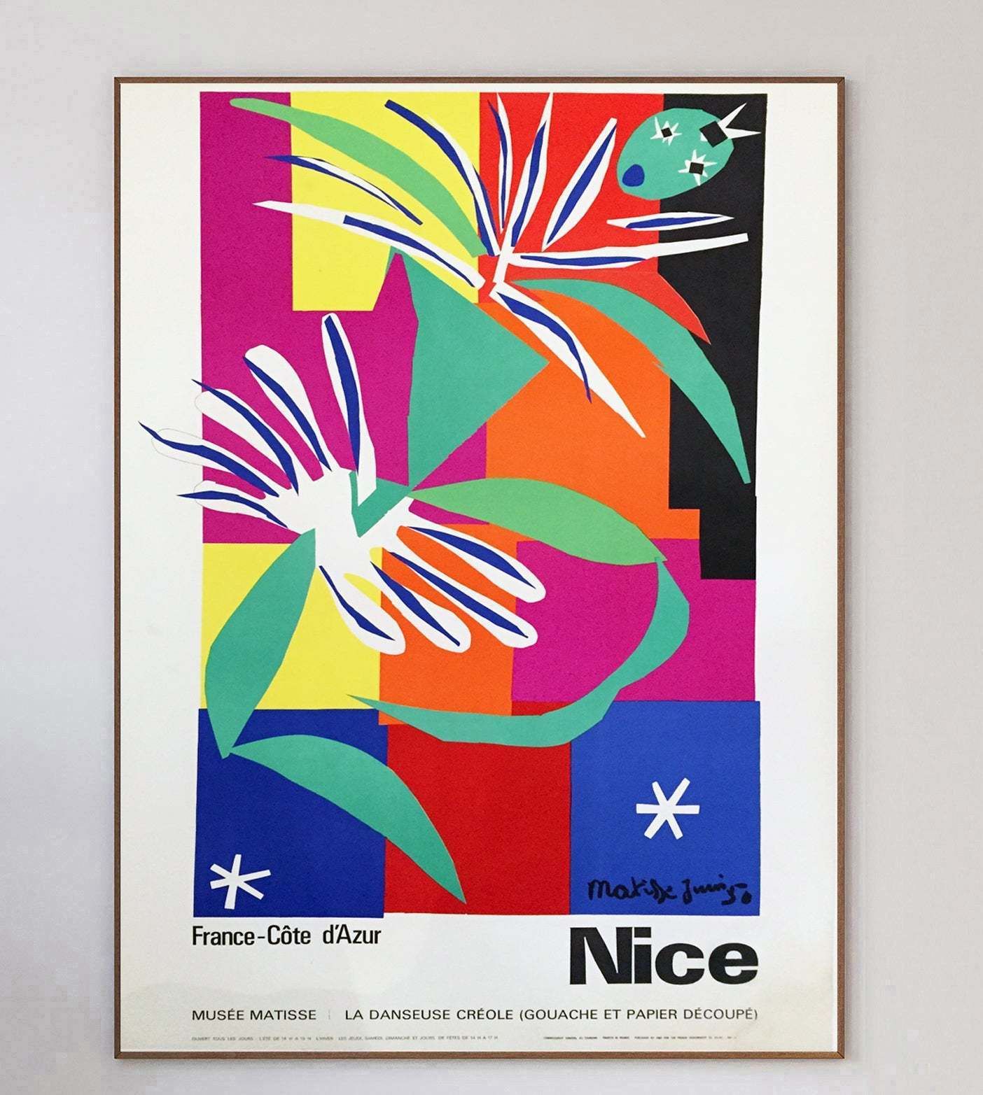 Henri Matisse   Nice The Creole Dancer, Original Vintage Poster photo 1470.0