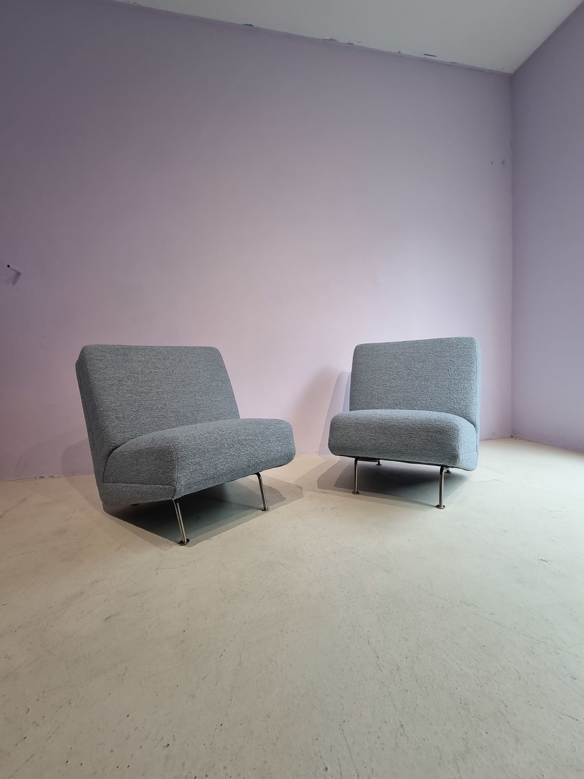 Paar Vintage Lounge Stoelen Of Sofadelen Van Theo Ruth Voor Artifort, 1950 photo for sale