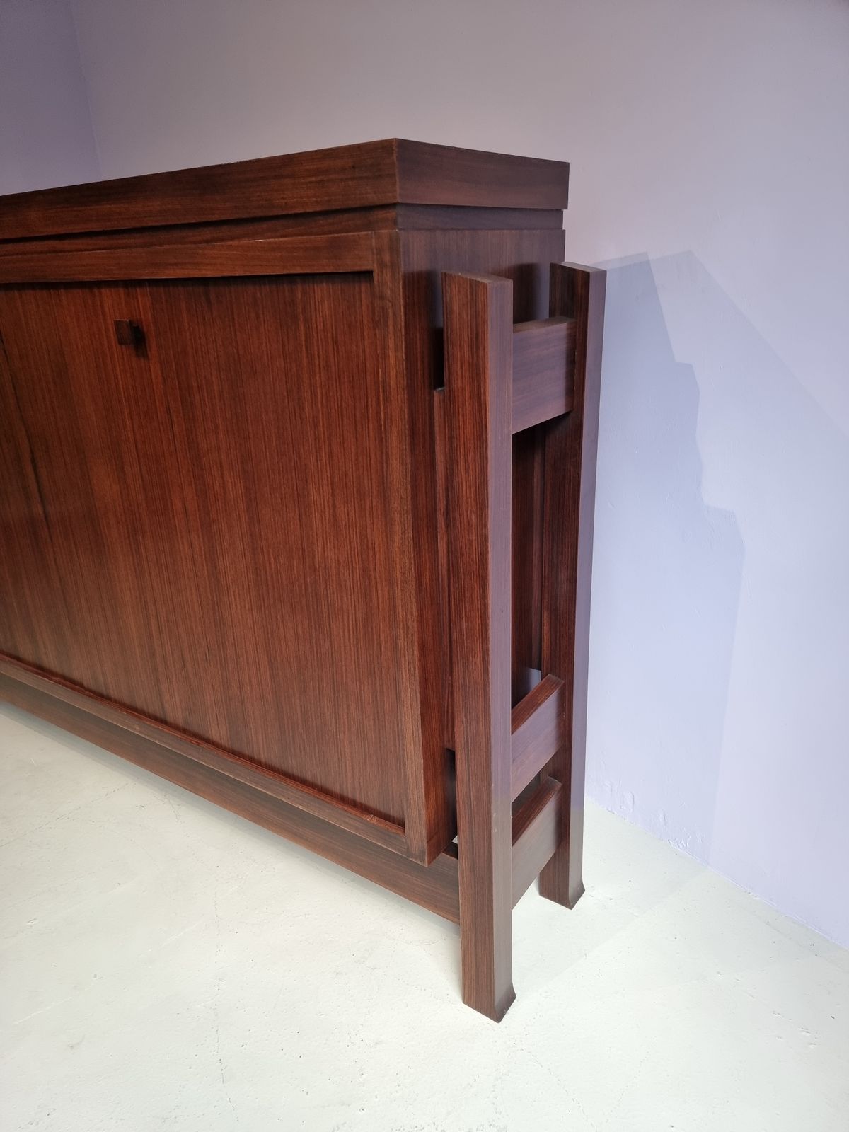 photo for sale Very Rare Emiel Veranneman Brutalist Stero Cabinet