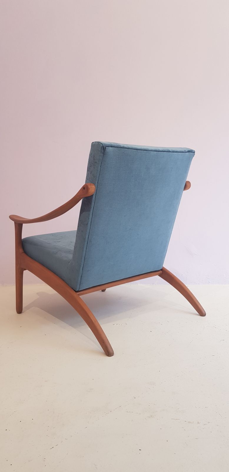 Lounge Chair Arne Hovmand Olsen For P. Mikkelsen photo vintage