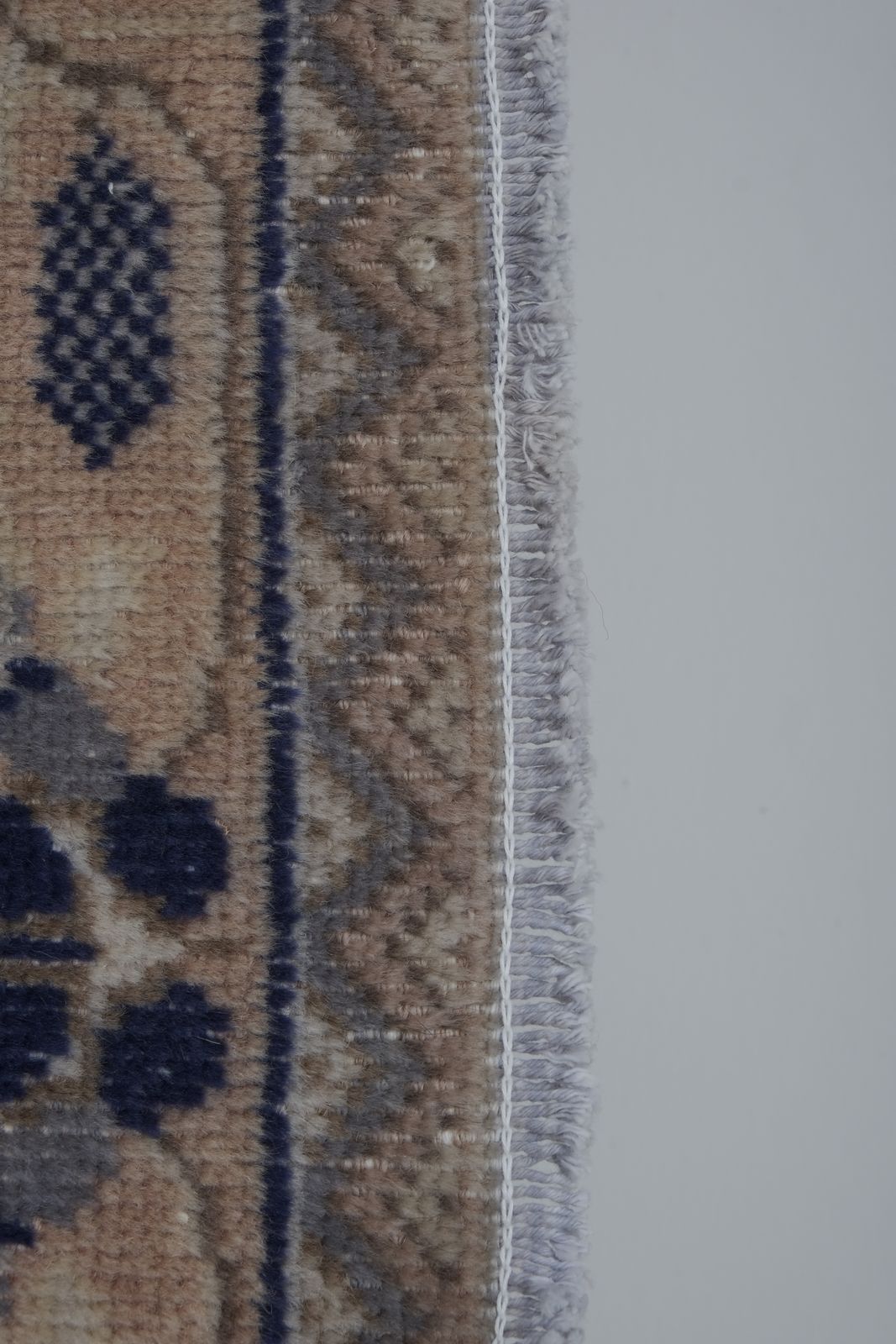 Textiles Vintage Village Pictorial Turkish Rug 3'8'' X 4'10'' photo