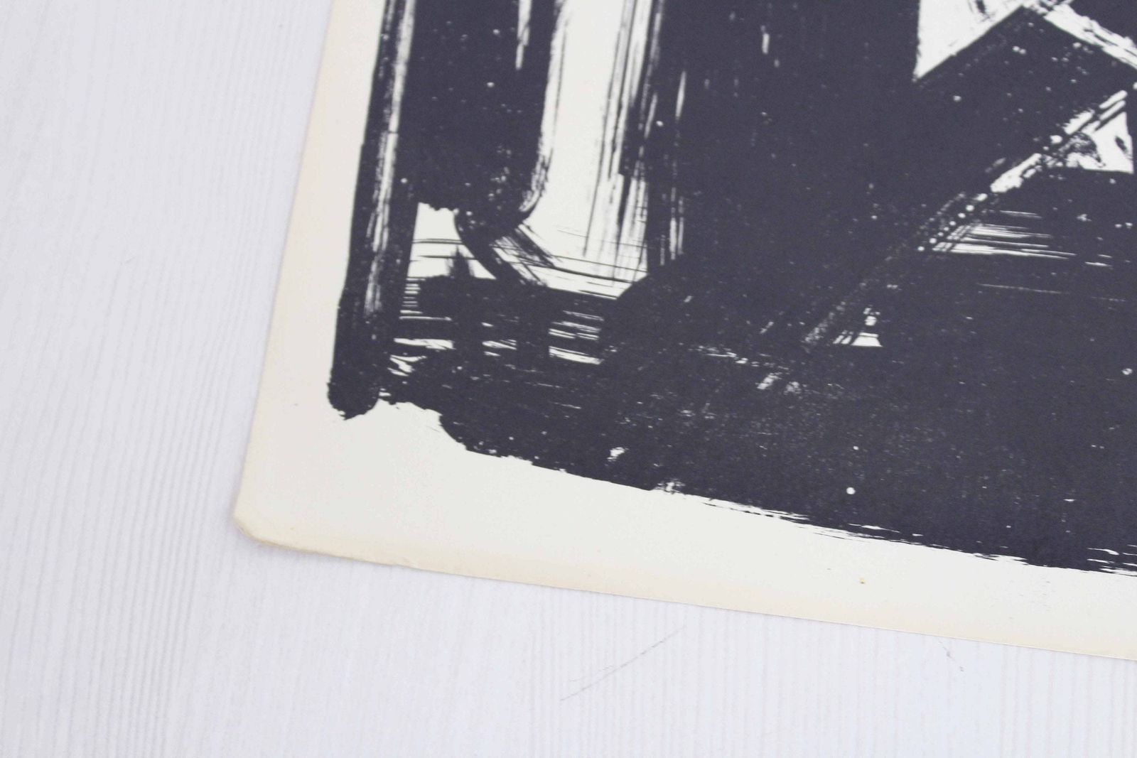 Lithograph By Swiss Artist Bernd Völkle 1963 photo Art