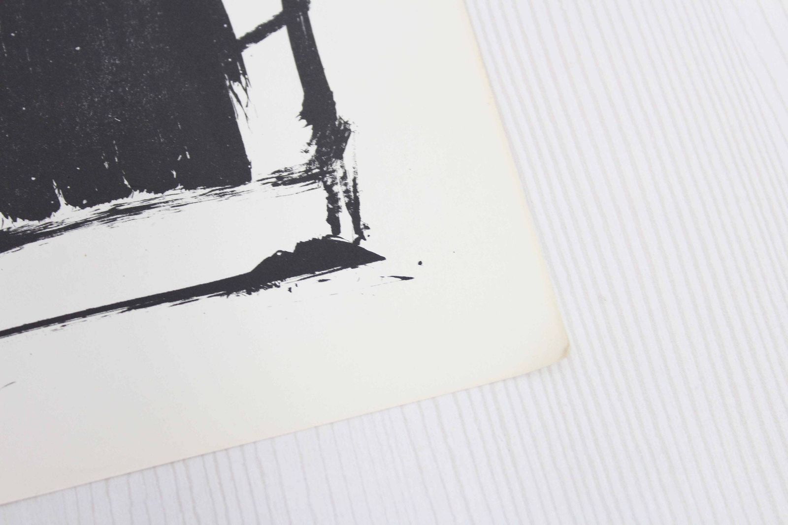 Lithograph By Swiss Artist Bernd Völkle 1963 photo for sale