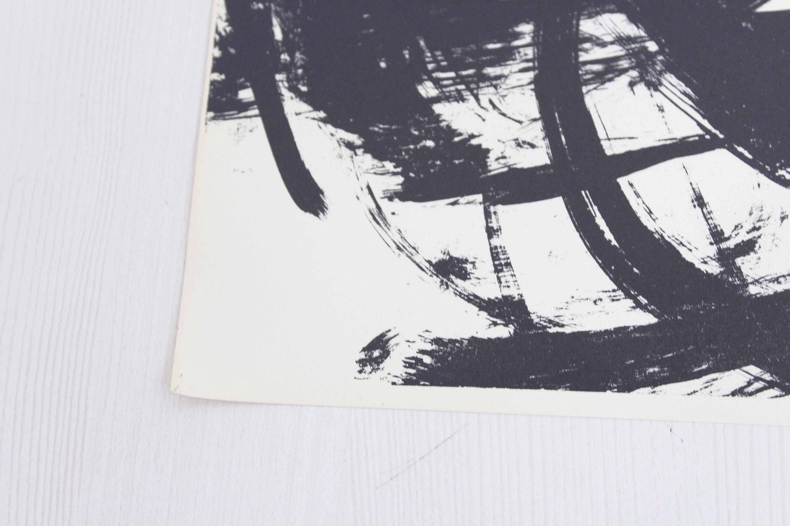 Lithograph By Swiss Artist Bernd Völkle 1963 photo for sale