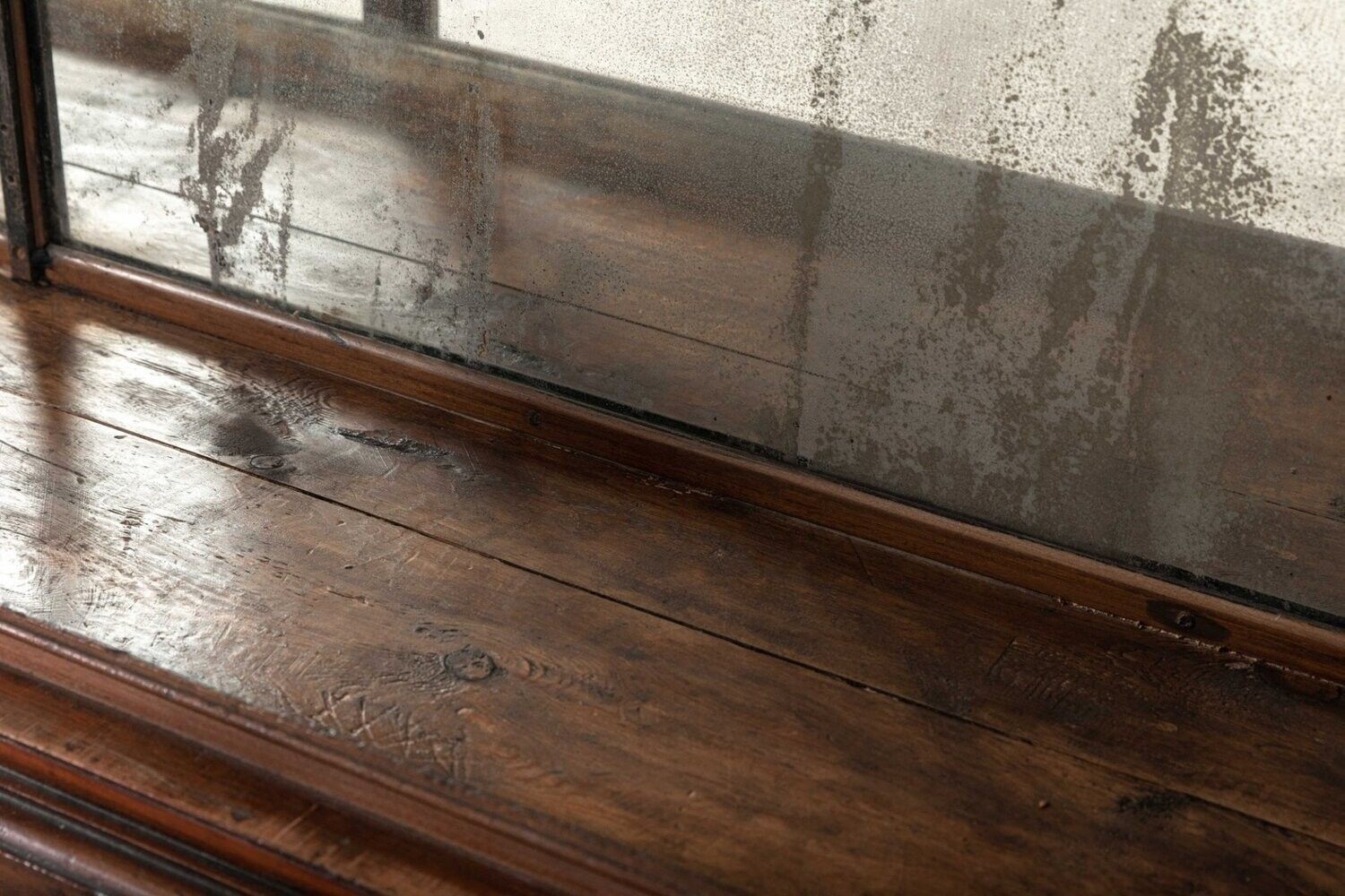 photo buy 19thc English Glazed Shop Fitters Mahogany Display Cabinet