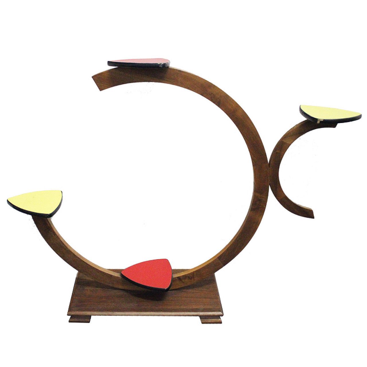Oak Shelf Structure, 1960s, Vintage