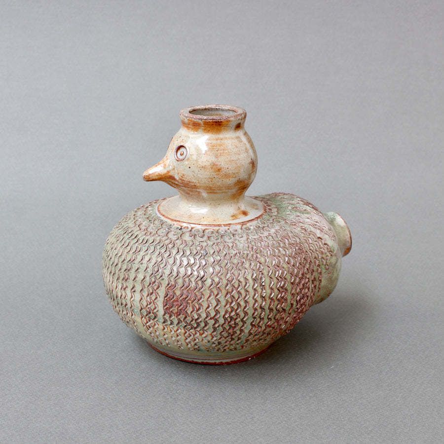 Ceramic Stylised Bird Vase By Dominique Pouchain (Circa 1980s)