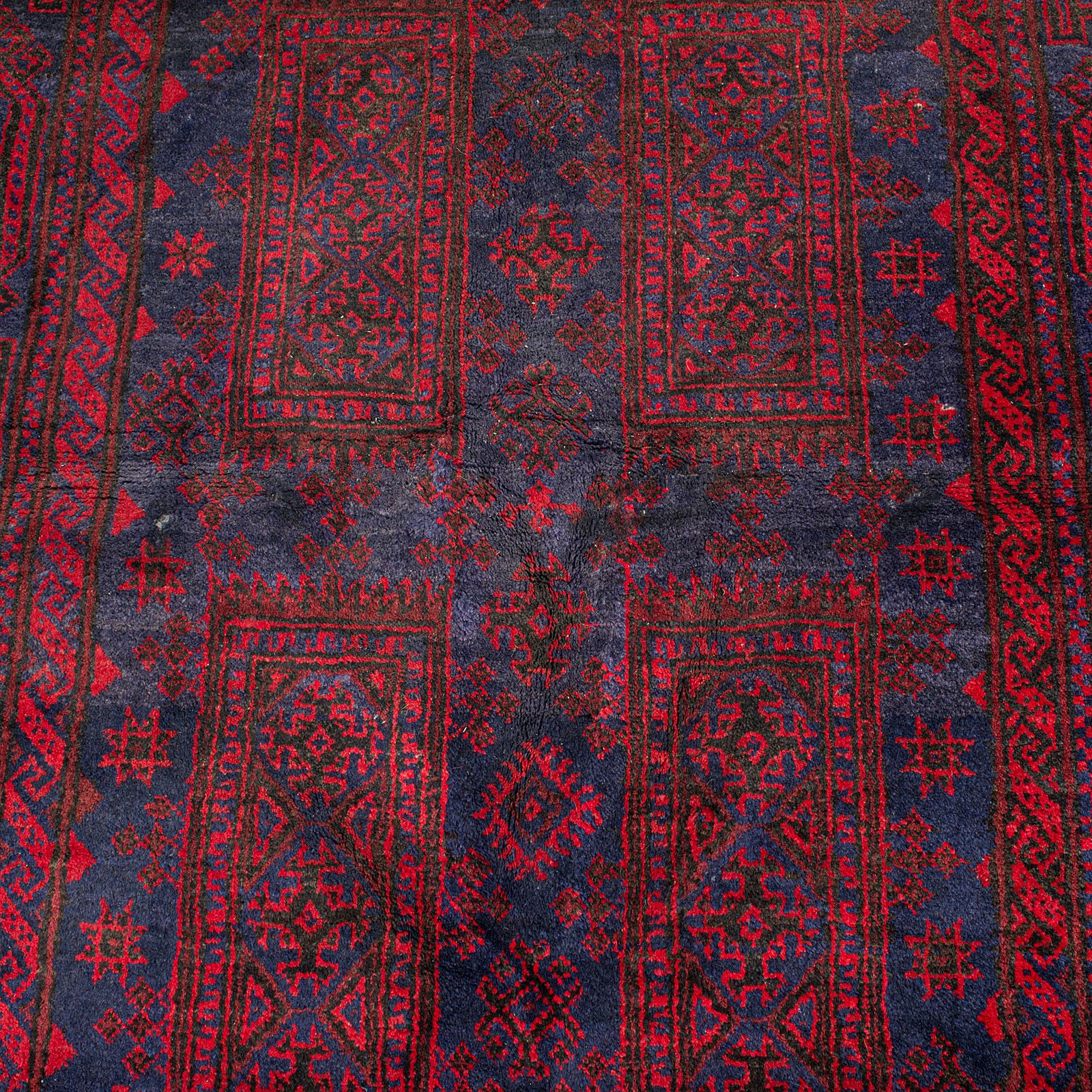 Vintage Decorative Baluchi Rug, Middle Eastern, Hall, Lounge Carpet, Circa 1930 photo buy