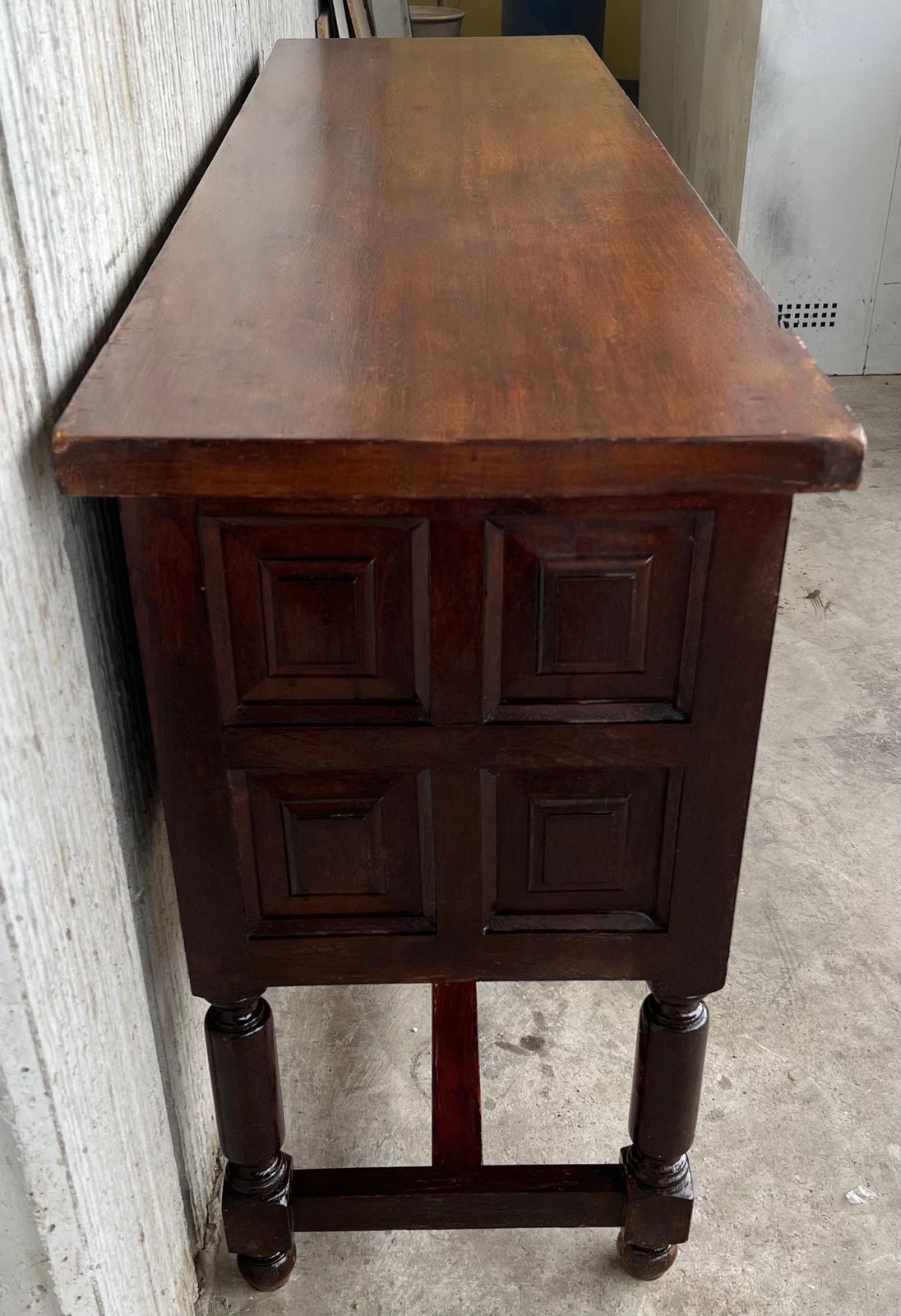 photo furniture Spanish Buffet With Two Doors And Three Drawers With Original Hardware