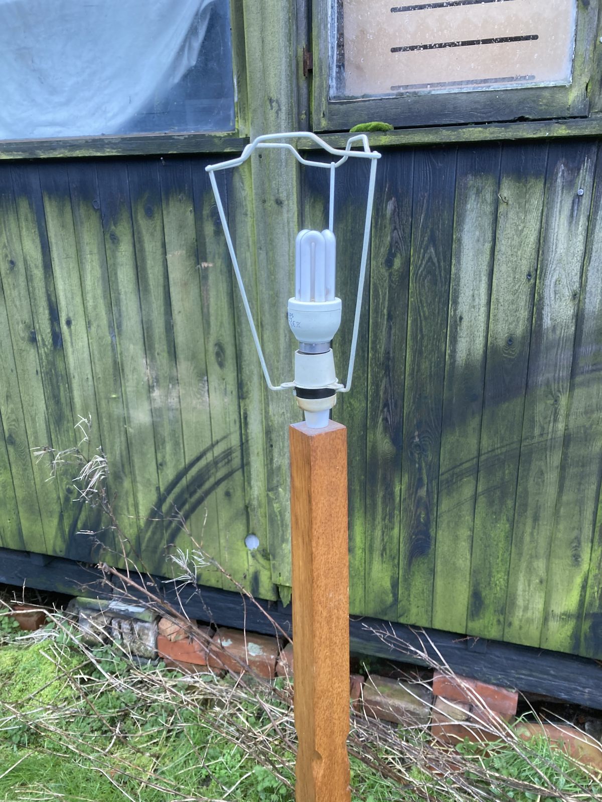 Standard Oak Lamp photo Lighting