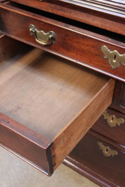 A Good 18thc. Mahogany Bureau, 18th Century And Earlier photo vinterior