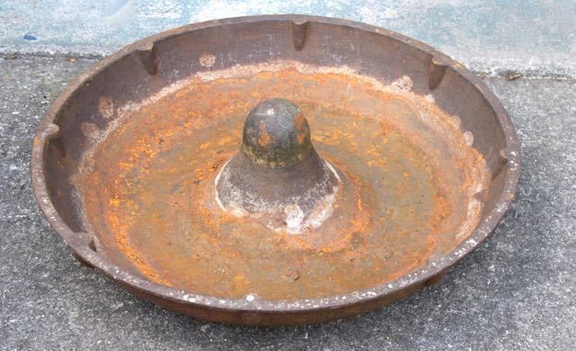 An Early 20thc. Garden Urn/Planter Formally A Feed Trough
