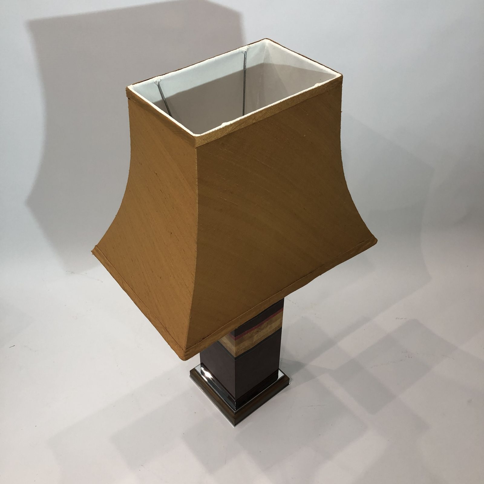 Jean Claude Mahey Table Lamp 1970s French Hollywood Regency Midcentury Light photo for sale