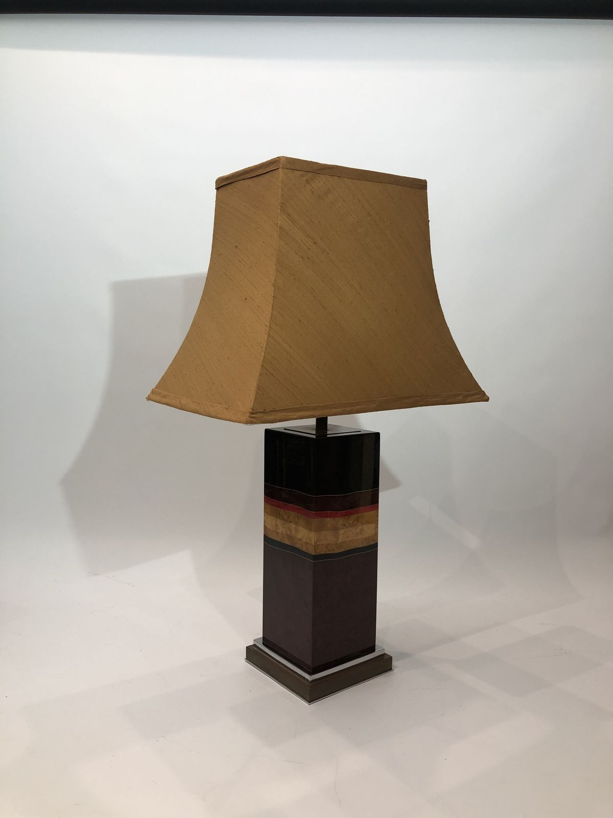 photo for sale Jean Claude Mahey Table Lamp 1970s French Hollywood Regency Midcentury Light