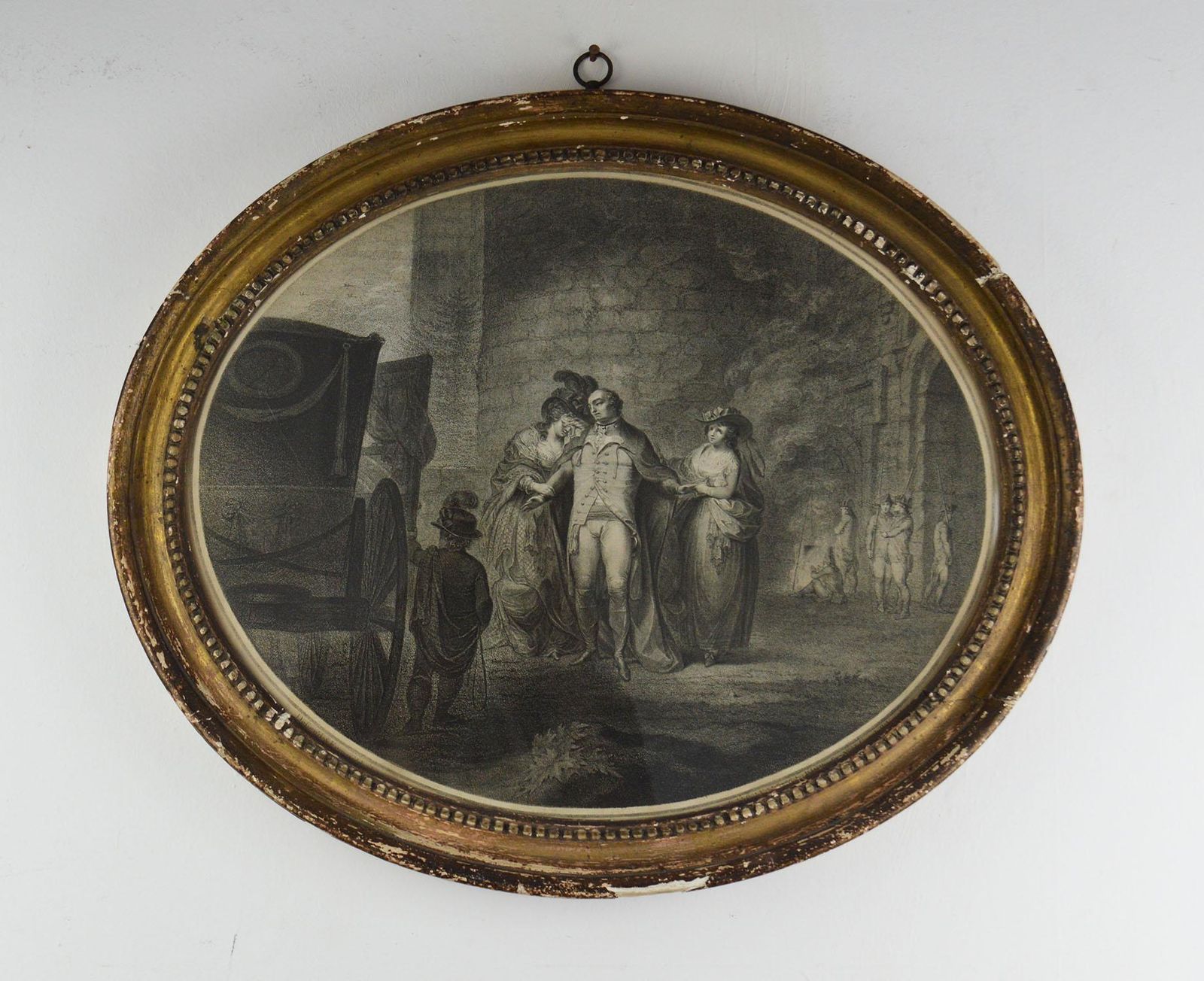 Important Antique Scottish History Print, After James Gillray. 1786 photo for sale