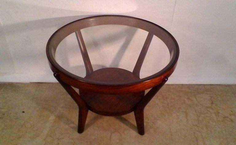 Wooden Conference Coffee Table, Design By Koželka And Kropáček In 1938 photo for sale