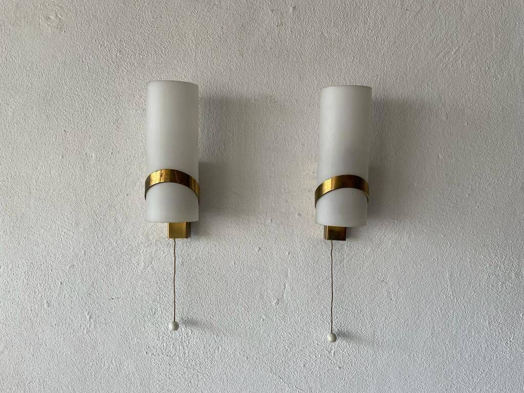 Mid Century Pair Of Sconces By Stilnovo, 1950s, Italy photo vinterior