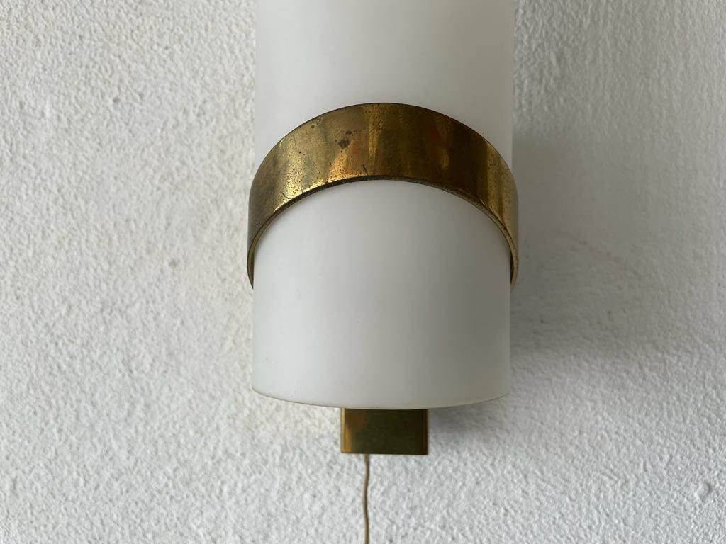 Mid Century Pair Of Sconces By Stilnovo, 1950s, Italy photo vintage
