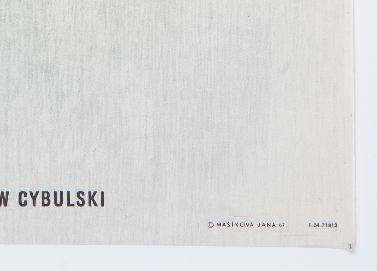 Movie Poster, Full Ahead, Jana Mašíková, 1967 photo furniture