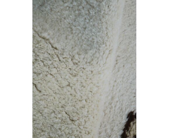 Beni Ourain Mid Century Moroccan Wool Hand Knotted Rug 295x197cm photo 900.0