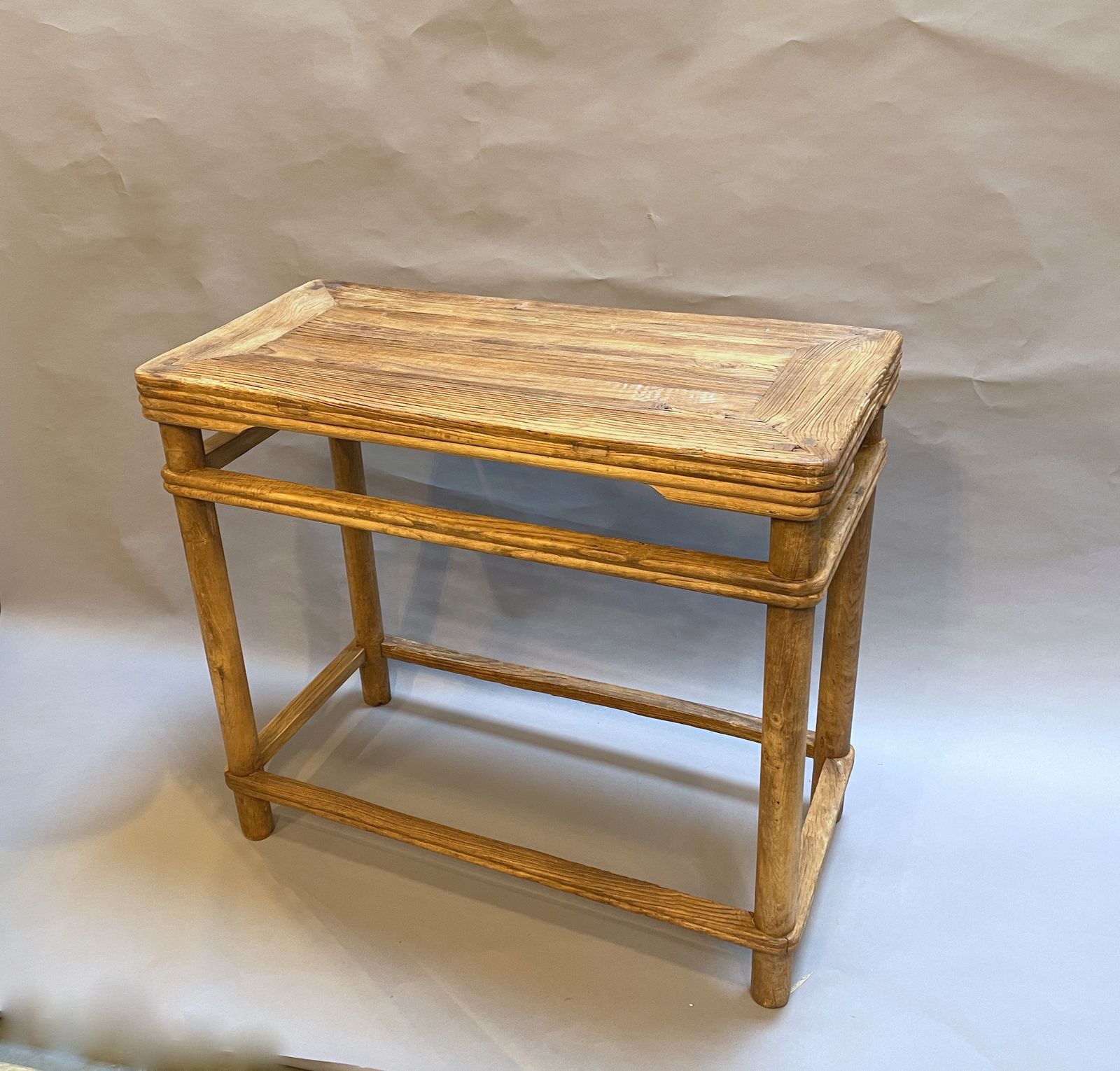 C19th Chinese Elm Side Table