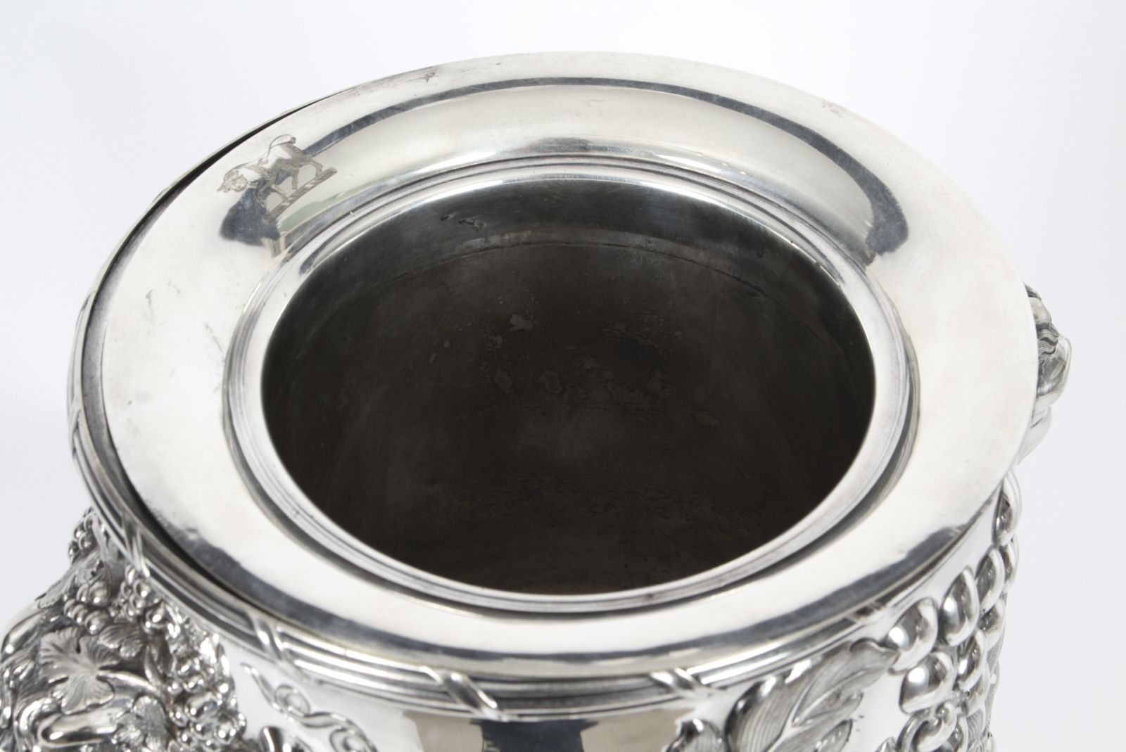 Antique Pair Silver Plated Wine Coolers By Hawksworth, Eyre & Co 19th C photo buy