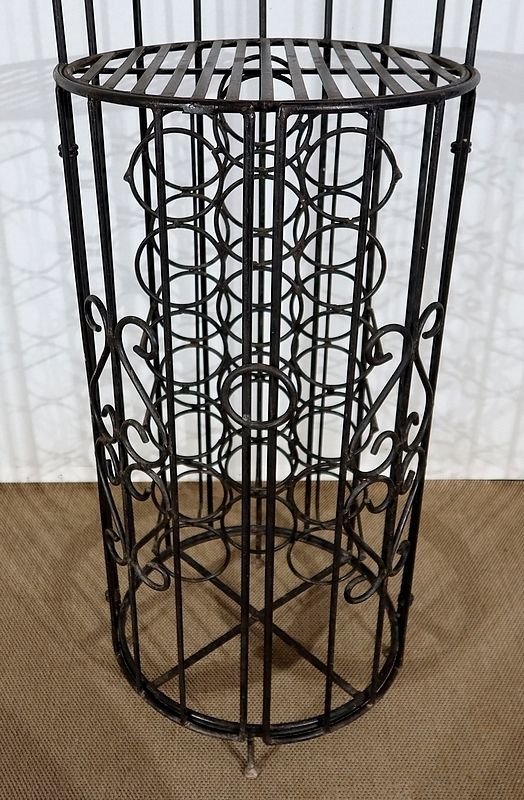photo for sale Wrought Iron Wine Bar Kiosk, 20th Century