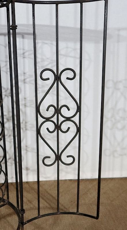 photo buy Wrought Iron Wine Bar Kiosk, 20th Century