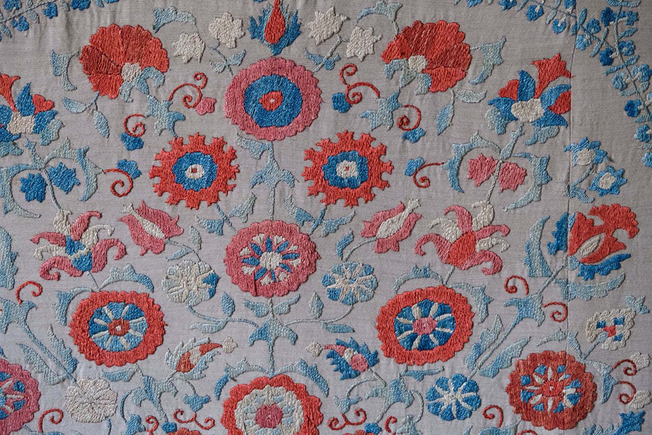 Suzani Textile, Mid 20th Century photo Textiles