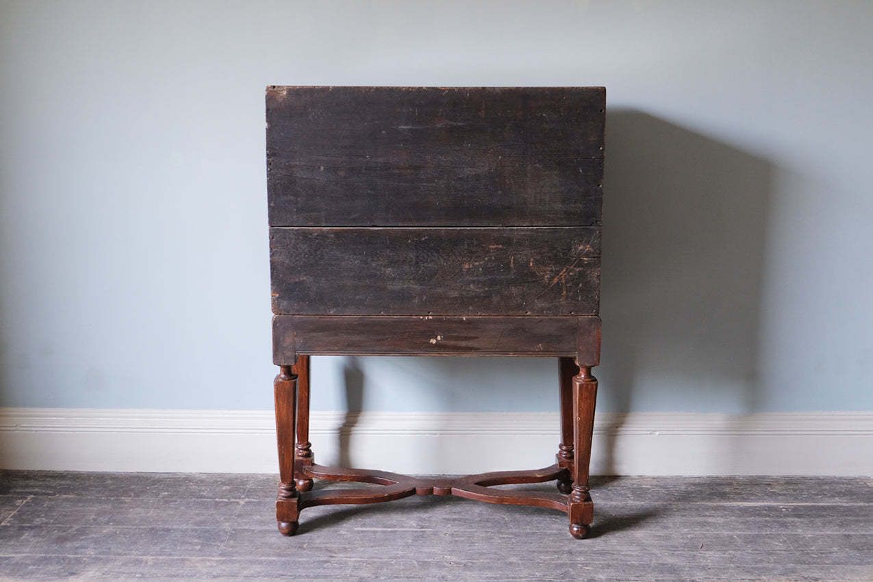 photo furniture Dutch Oak Cabinet On Stand, 18th Century And Earlier