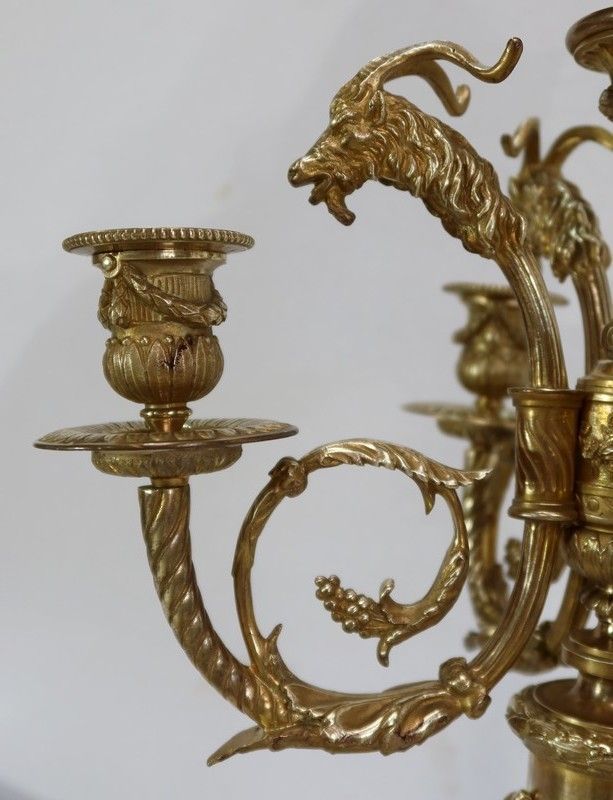 Important Bronze Candelabrum   2nd Half Of The 19th Century photo buy