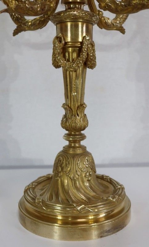 photo buy Important Bronze Candelabrum   2nd Half Of The 19th Century