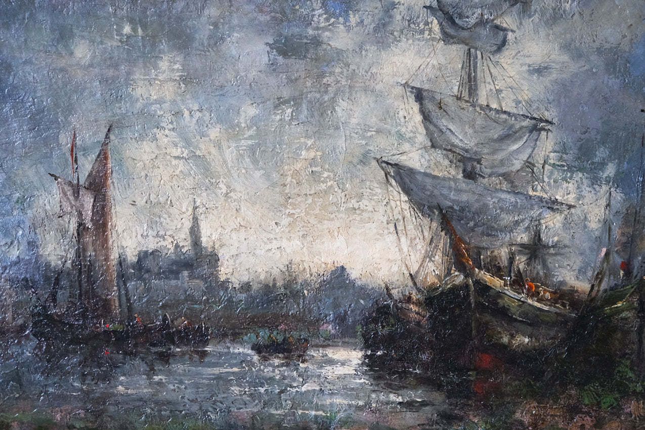Seascape Painting, Mid 20th Century photo vinterior
