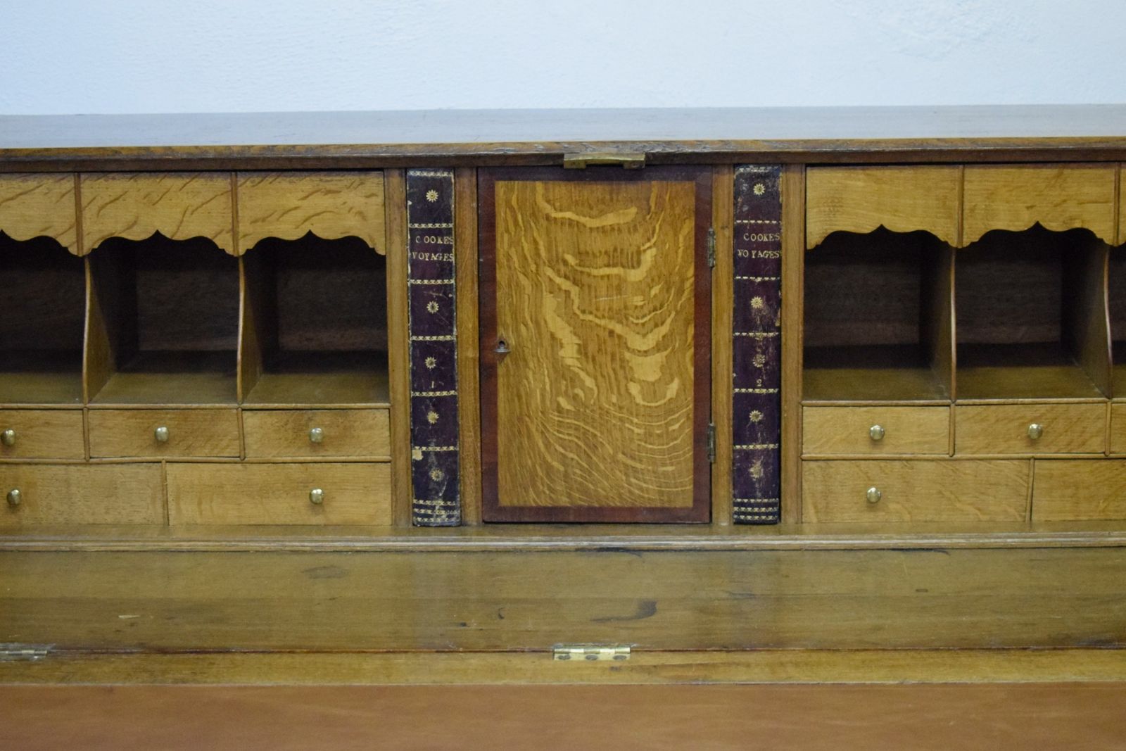 Georgian Period Oak Bureau, 1700s photo 1685.0