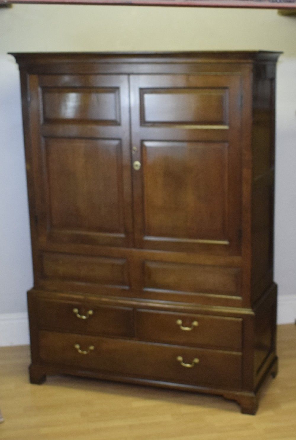 Georgian Period Livery Oak Cupboard  Press photo buy