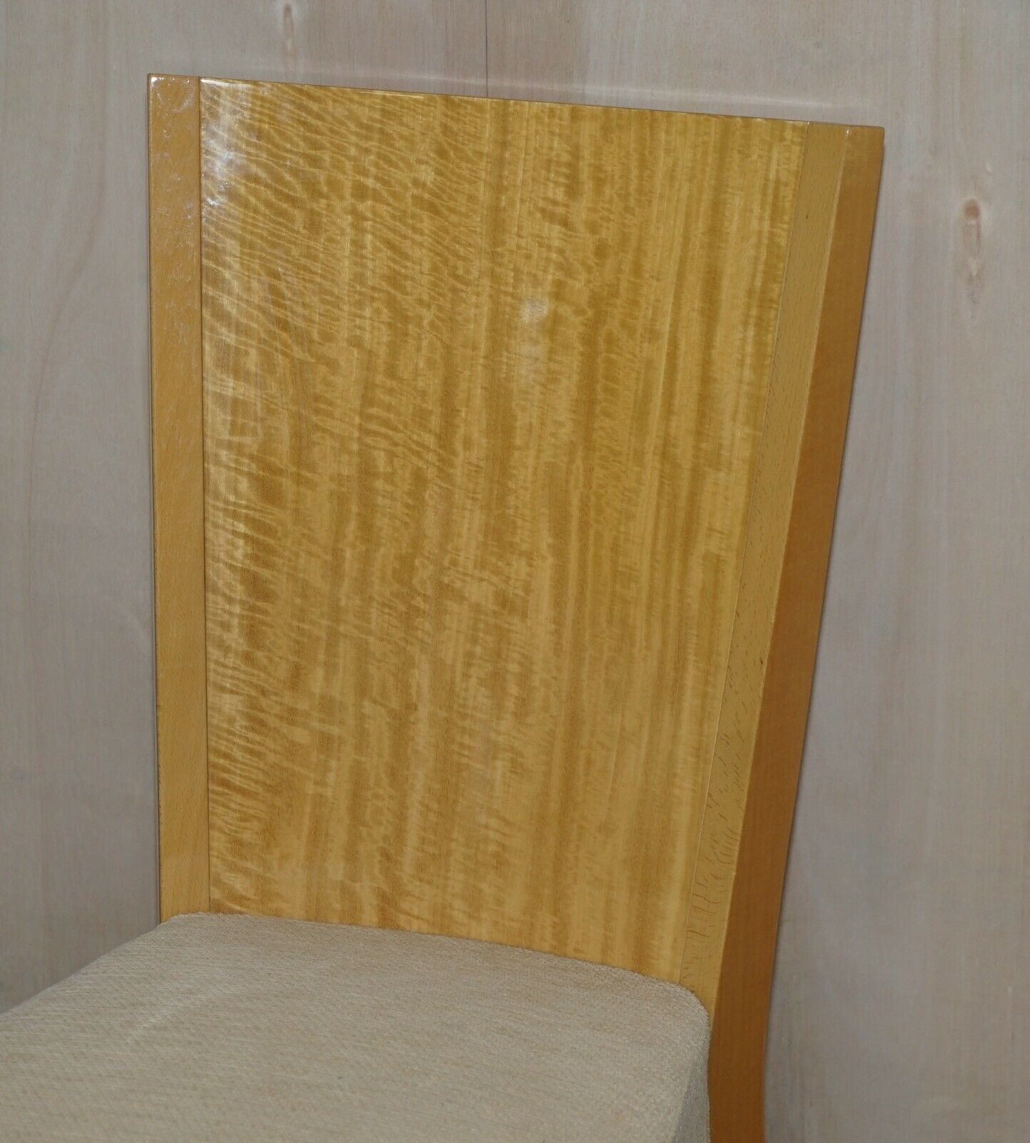 photo furniture X10 Rrp Giorgio Collection Huge Burr Satinwood Dining Chairs Part Suite