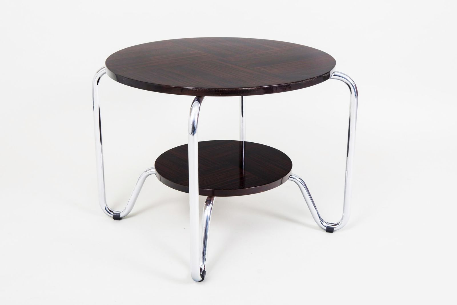 Small Bauhaus Table Made In 1950s Czechia By Kovona. photo 510.0