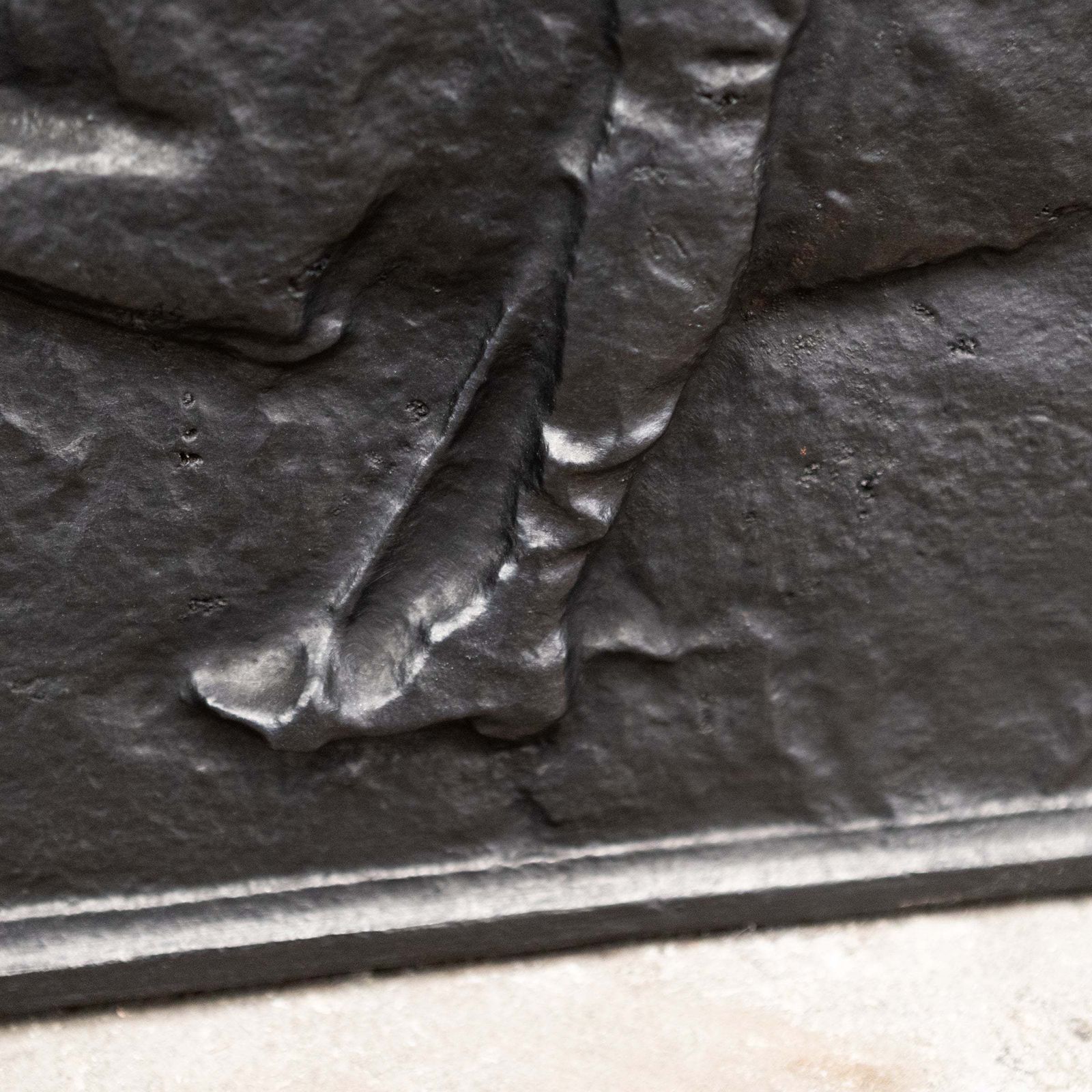 Reclaimed Carron Foundry Cast Iron Fireback (2 Available) photo vinterior