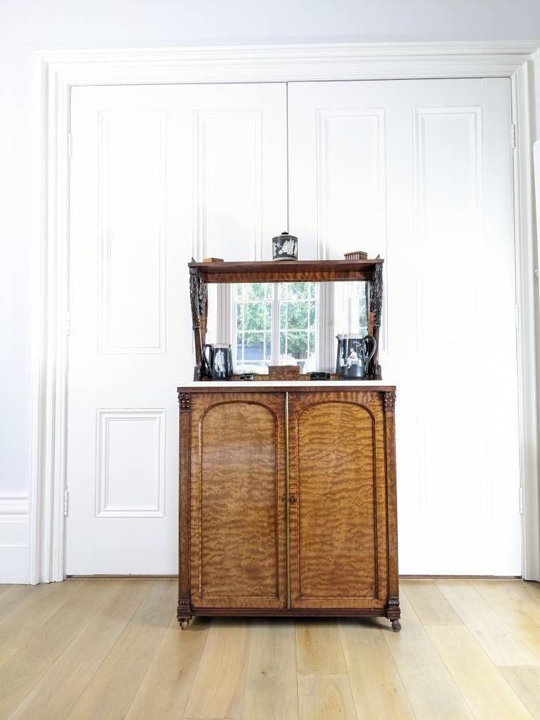 An Fine Antique William IV 'Plum Pudding Mahogany' Chiffonnier Of Super Quality Chiffonier photo furniture