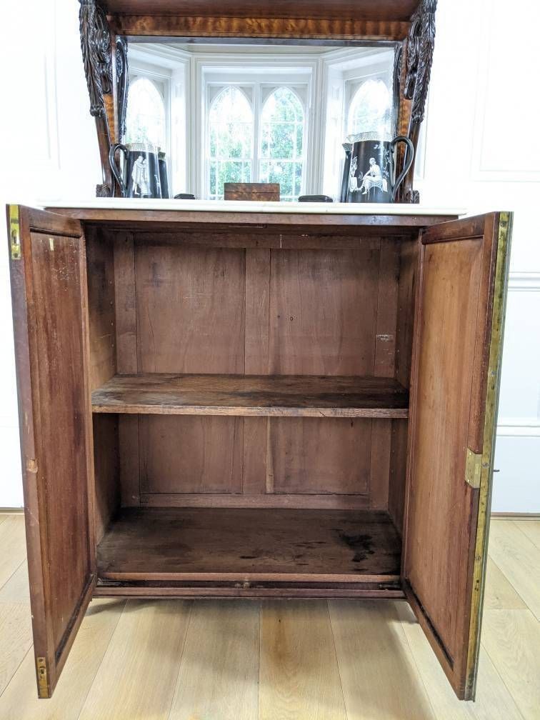 photo for sale An Fine Antique William IV 'Plum Pudding Mahogany' Chiffonnier Of Super Quality Chiffonier
