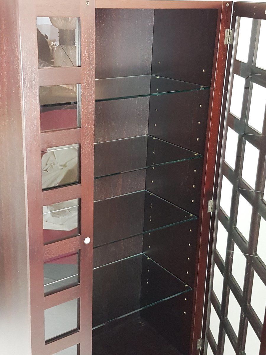 Wood & Glass Lb65 Cabinet Or Bookcase By Marco Zanuso For Poggi, 1968 photo vinterior