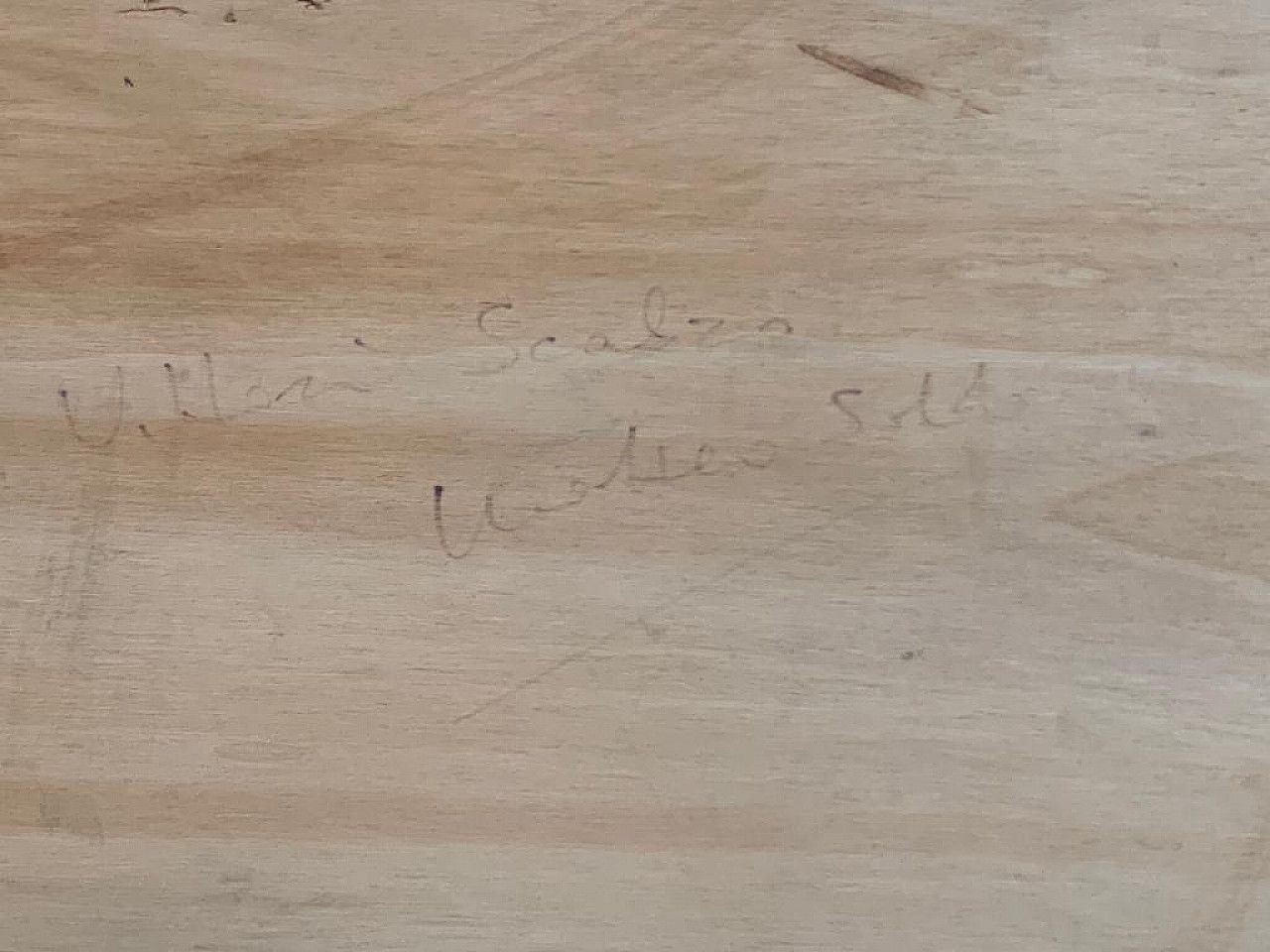 Oil On Plywood The Work Of Vittorio Scalzo, 1970s photo vinterior
