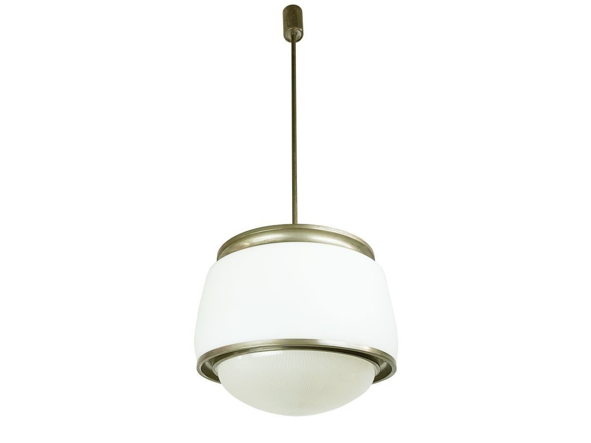 Glass Kappa Ceiling Lamp By Sergio Mazza
