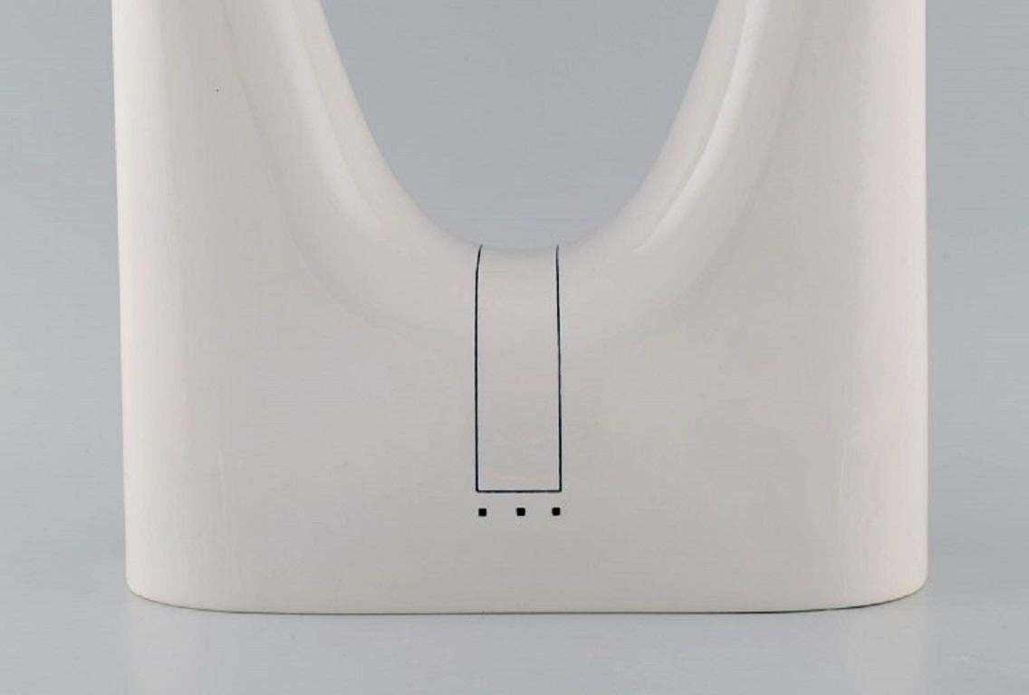 Heide Warlamis For Vienna Collection, Funkis Porcelain Teapot, Austria, 1980s photo for sale