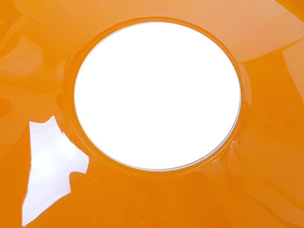 photo furniture Orange Murano Glass Pendant Lamp By Alessandro Pianon For Vistosi, 1960s