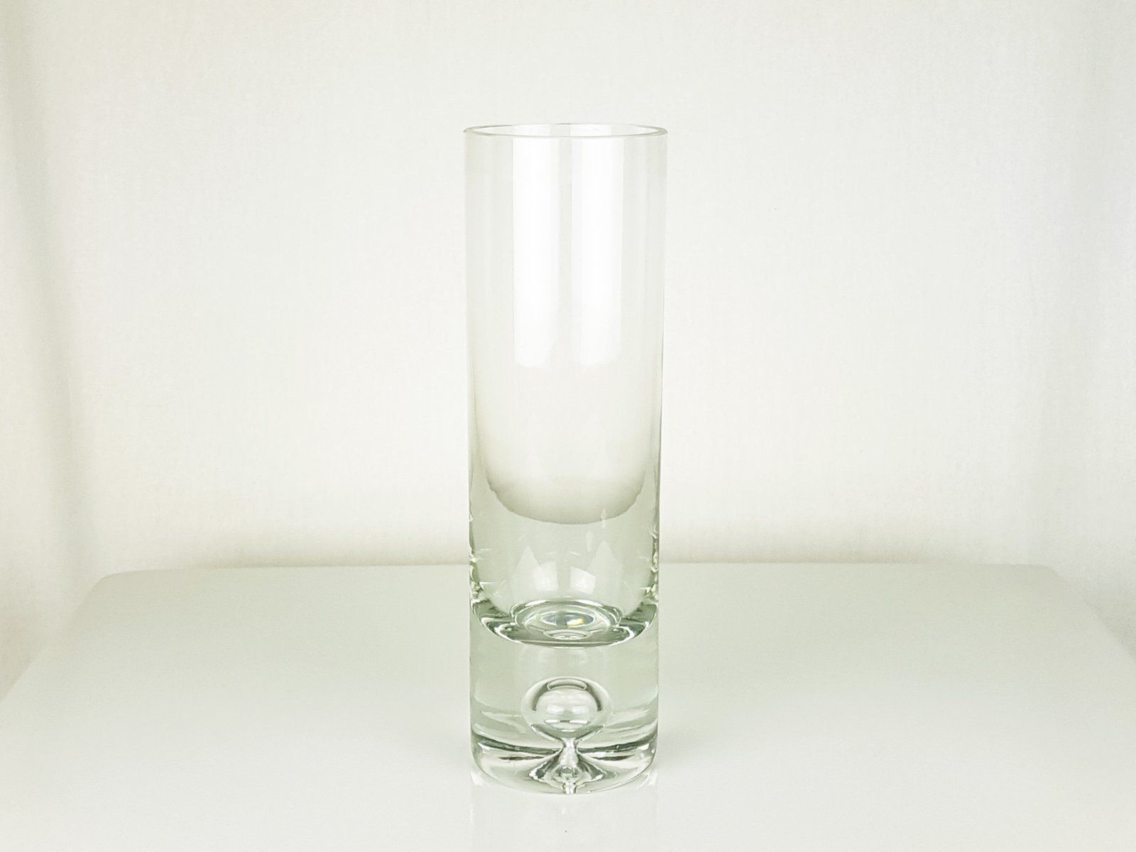 Cristal Vase By Tapio Wirkkala For Iittala, 1960s photo for sale